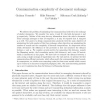 Communication complexity of document exchange