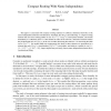 Compact routing with name independence