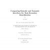 Comparing episodic and semantic interfaces for task boundary identification