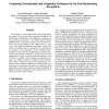 Comparing Normalization and Adaptation Techniques for On-Line Handwriting Recognition