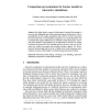Comparing Representations for Learner Models in Interactive Simulations