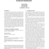 Comparing two approaches to dynamic, distributed constraint satisfaction
