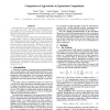 Comparison of Approaches to Egomotion Computation