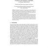 Comparison of Evolutionary Algorithms for Design Optimization