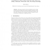 Competition and Cooperation between Nodes in Delay Tolerant Networks with Two Hop Routing
