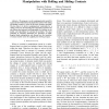Complementarity formulation for multi-fingered hand manipulation with rolling and sliding contacts