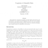 Complexity of admissible rules