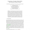 Composition of Complex Motion Models from Elementary Human Motions