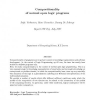 Compositionality of Normal Open Logic Programs