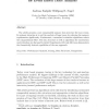 Compressible memory data structures for event-based trace analysis