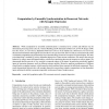 Computation by Ensemble Synchronization in Recurrent Networks with Synaptic Depression