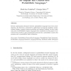 Computation of distances for regular and context-free probabilistic languages