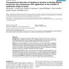 Computational detection of significant variation in binding affinity across two sets of sequences with application to the analys