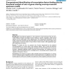 Computational identification of transcription factor binding sites by functional analysis of sets of genes sharing overrep-resen