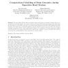 Computational Modeling of Brain Dynamics during Repetitive Head Motions