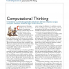 Computational thinking
