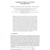 Computing a k -Route over Uncertain Geographical Data