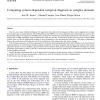 Computing context-dependent temporal diagnosis in complex domains