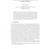 Computing the Topological Relationship of Complex Regions