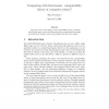 Computing with functionals - computability theory or computer science?