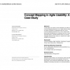 Concept mapping in agile usability: a case study
