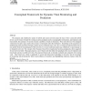 Conceptual framework for dynamic trust monitoring and prediction