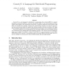 Concert/C: A Language for Distributed Programming