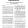 Conditioning and Aggregating Uncertain Data Streams: Going Beyond Expectations