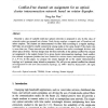 Conflict-Free Channel Set Assignment for an Optical Cluster Interconnection Network Based on Rotator Digraphs