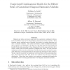 Conjectured Combinatorial Models for the Hilbert Series of Generalized Diagonal Harmonics Modules