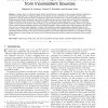 Consensus Genetic Maps as Median Orders from Inconsistent Sources
