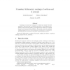 Consistent bibliometric rankings of authors and of journals