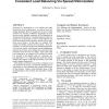 Consistent load balancing via spread minimization