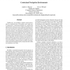 Constrained Navigation Environments