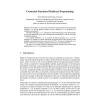 Constraint Functional Multicore Programming