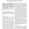 Constructing low-connectivity and full-coverage three dimensional sensor networks