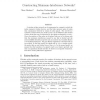 Constructing minimum-interference networks
