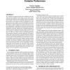 Content-oriented composite service negotiation with complex preferences