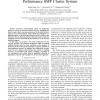 Context-aware address translation for high performance SMP cluster system