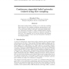Continuous Sigmoidal Belief Networks Trained using Slice Sampling