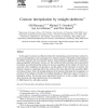 Contour interpolation by straight skeletons