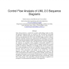 Control Flow Analysis of UML 2.0 Sequence Diagrams