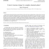 Control structure design for complete chemical plants