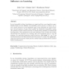 Control Structures in Hypothesis Spaces: The Influence on Learning