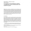 Convergence and smoothness analysis of subdivision rules in Riemannian and symmetric spaces