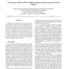 Convergence of Peer-to-Peer Collision Avoidance among Unmanned Aerial Vehicles
