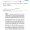Convergent algorithms for protein structural alignment