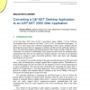 Converting a C#/.NET Desktop Application to an ASP.NET 2005 Web Application