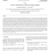 Convex incremental extreme learning machine