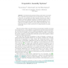 Cooperative Assembly Systems